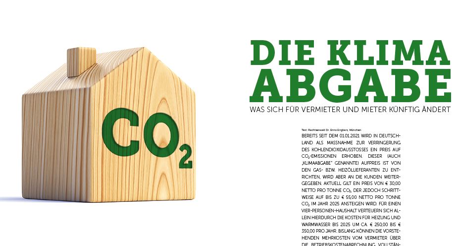 Die Klimaabgabe